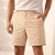 Cubavera Men's Beige Flat-Front Linen Blend Shorts|Cubavera In Lebanon