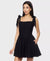 B Darlin Women's Black Sleeveless Fit & Flare Dress | B Darlin In Lebanon