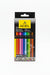 Adel Black Line 12 Colour Pencils(2220223100))