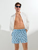 Sinsay Men's Blue Shark Printed Swim Short | Sinsay In Lebanon