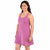 Elle Sport Women's Fuchsia Pink Sleeveless Athletic Built In Short Dress