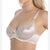 Carnival Women's Pale Pink Two Part Lace Underwire Minimizer Bra