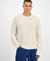 Mode of One Men's Off White Long-Sleeve Relaxed Crewneck Sweater | Mode of One In Lebanon