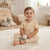 Sinsay Baby Boy's Light Beige All Over Print Short-Sleeves Pajama Set