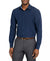 ConStruct Men's Navy Slim-Fit Solid Performance Stretch Cooling Comfort Dress Shirt |ConStruct In Lebanon