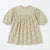 Zara Girl's Light Olive Floral Long Sleeves Dress | Zara in Lebanon