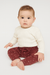 POMPdeLUX Baby Girl's Dark Purple Printed Leggings | POMPdeLUX in Lebanon
