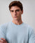 Calvin Klein Men's Cloud Blue Short-Sleeve Interlock T-Shirt | Calvin Klein in Lebanon