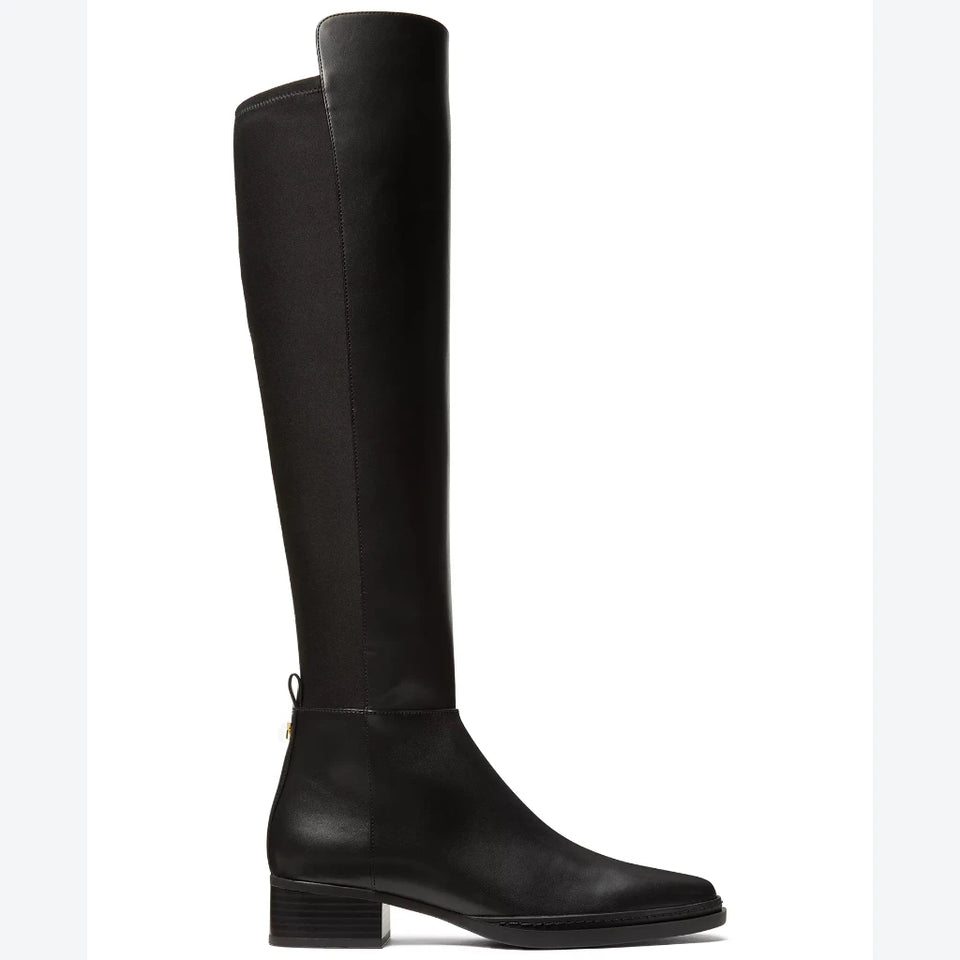 Michael Kors Women's Black Faux Leather Lex Boots