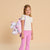 Sinsay Girl's White Short Sleeve Ruffled T-Shirt