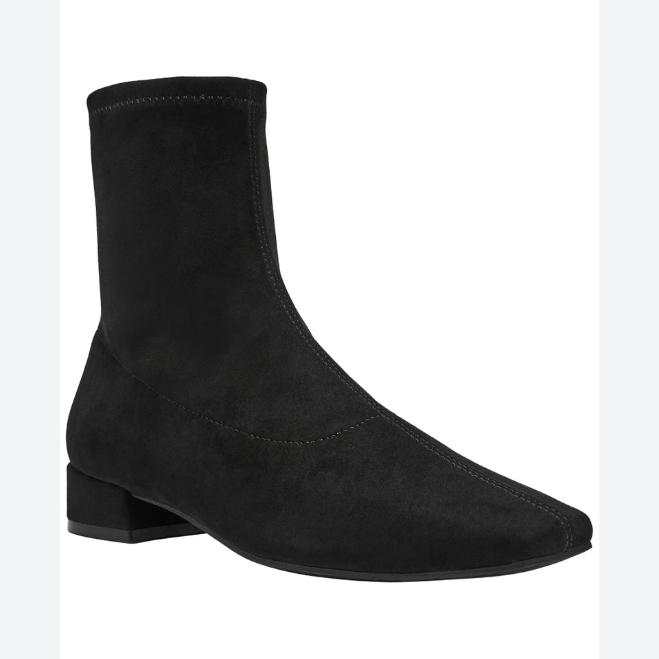 Anne Klein Women's Black Sued Russ Boots