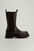 NA-KD Nothing But Style Women's Coffee Leather Calf Boots | NA-KD In Lebanon