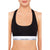 Calvin Klein Women's Black Modern Cotton Unlined Sports Bra