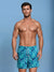 Sinsay Men's Blue & Green Swimming Shorts | Sinsay In Lebanon