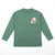 Zara Boy's Green Last Card Printed Blouse | Zara In Lebanon
