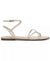 Sam Edelman Women's Ivory Leather Adaley Strappy Slide Sandals | Sam Edelman in Lebanon