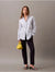 Calvin Klein Women's Navy Ponte Cropped Straight Baritone Trouser | Calvin Klein In Lebanon