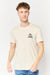 Celio Men's Beige Papa Gateaux Graphic Print T-Shirt | Celio In Lebanon