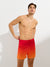Sinsay Men's Red/Yellow Swimming Ombre effect Shorts| Sinsay in Lebanon