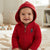Polo Ralph Lauren Girl's Red Cable-Knit Jacket