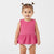 First Impression Baby Girl's Pink Ruffle-Trimmed Tank Top