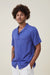 Cotton On Men's Dark Blue Riviera Short Sleeve Shirt |Cotton On In Lebanon