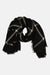 Don't Call Me Jennifer Women's Black Lined White Checkered Scarf | Don't Call Me Jennifer in Lebanon