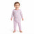 Max & Olivia Baby Girl's Light Purple Dinosaur Print Pajama Top