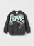 Zara Baby Girl's Dark Grey Printed Sweatshirt | Zara In Lebanon
