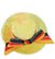 SD Yellow German Flag Sequin Top Hat Hair Clip | SD In Lebanon