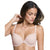 Dominique Women's Light Pink Intimates Talia Front Closure Racerback Bra