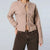 Sinsay Women's Beige Tie Dye Cardigan with Wool Blend
