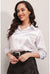 Merterium Women's Light Draped Satin Shirt |Merterium In Lebanon