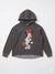 Zara Girl's Dark Grey Printed Hoodie | Zara In Lebanon