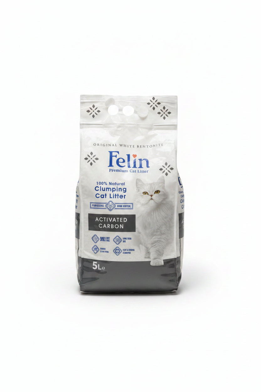 Felin Cat Litter Activated Carbon 5L