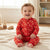 Sinsay Baby Boy's Red All-Over Printed Overall