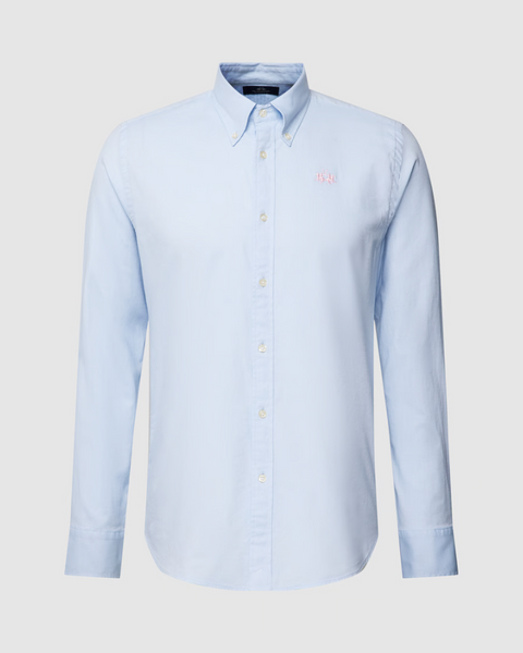 La Martina Men's Navy Blue Polo Shirt CCMC03OX014 FA21 shr
