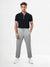 Celio Men's Light Gray Polyester-Blend Regular Fit Light Pants | Celio In Lebanon