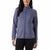 32 Degrees Women's Blue Full Zip Mock Neck Jacket