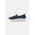 Skechers Women's Navy Go Walk Flix Slip in Sneakers