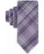 Calvin Klein Men's Lilac Delia Plaid Tie | Calvin Klein In Lebanon