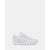 A classic Reebok sneaker in white, shown from the side against a light gray background.