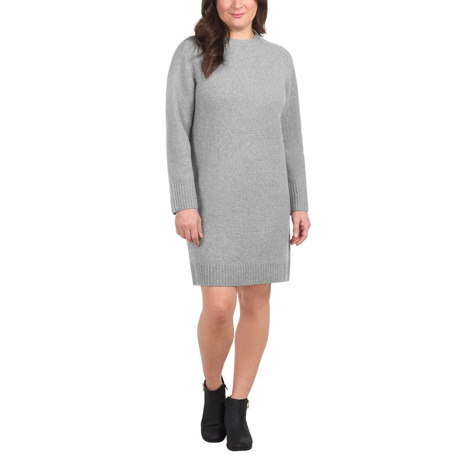 Dalia Women's Grey Sweater Dress