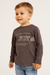 Sinsay Boy's Dark Grey Long Sleeve Blouse | Sinsay In Lebanon
