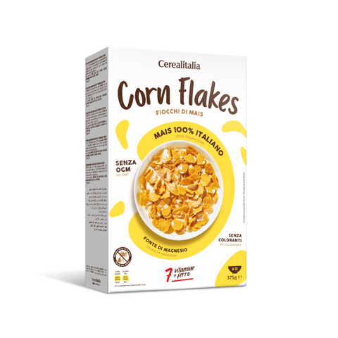 Cerealitalia Corn Flakes fiocchi di mais 100% italiano Corn 375g