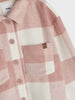 Sinsay Girl's Multi Color Long Sleeve Check Shacket Shirt | Sinsay In Lebanon
