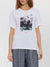 Emporio Armani Women's White Short Sleeve T-shirt | Emporio Armani in Lebanon