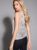 Sinsay Women's Silver Sleeveless Blouse  | Sinsay In Lebanon