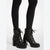 Michael Kors Women's Black Asher Crystal Embellished Heeled Boot