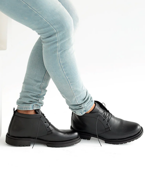 SD Moda Men's Black Boots 606PMT1104